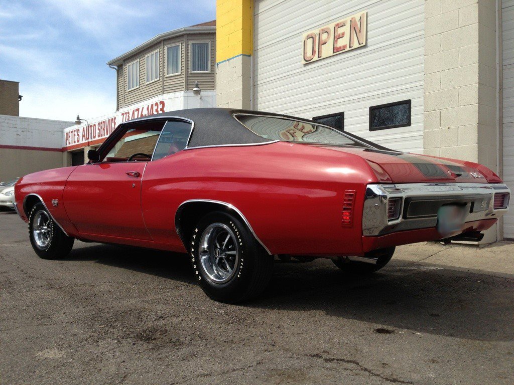 Classic Chevelle SS at Pete's Auto Service